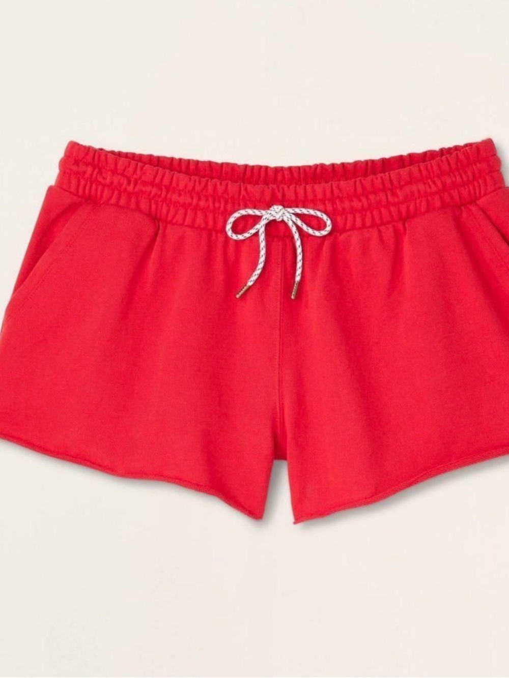 PARKE target Women's Mid-Rise Pull-On Sweatshorts - Red M